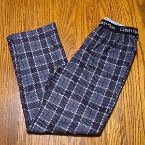 Calvin Klein Plaid Sleep Pants - Boy's Medium